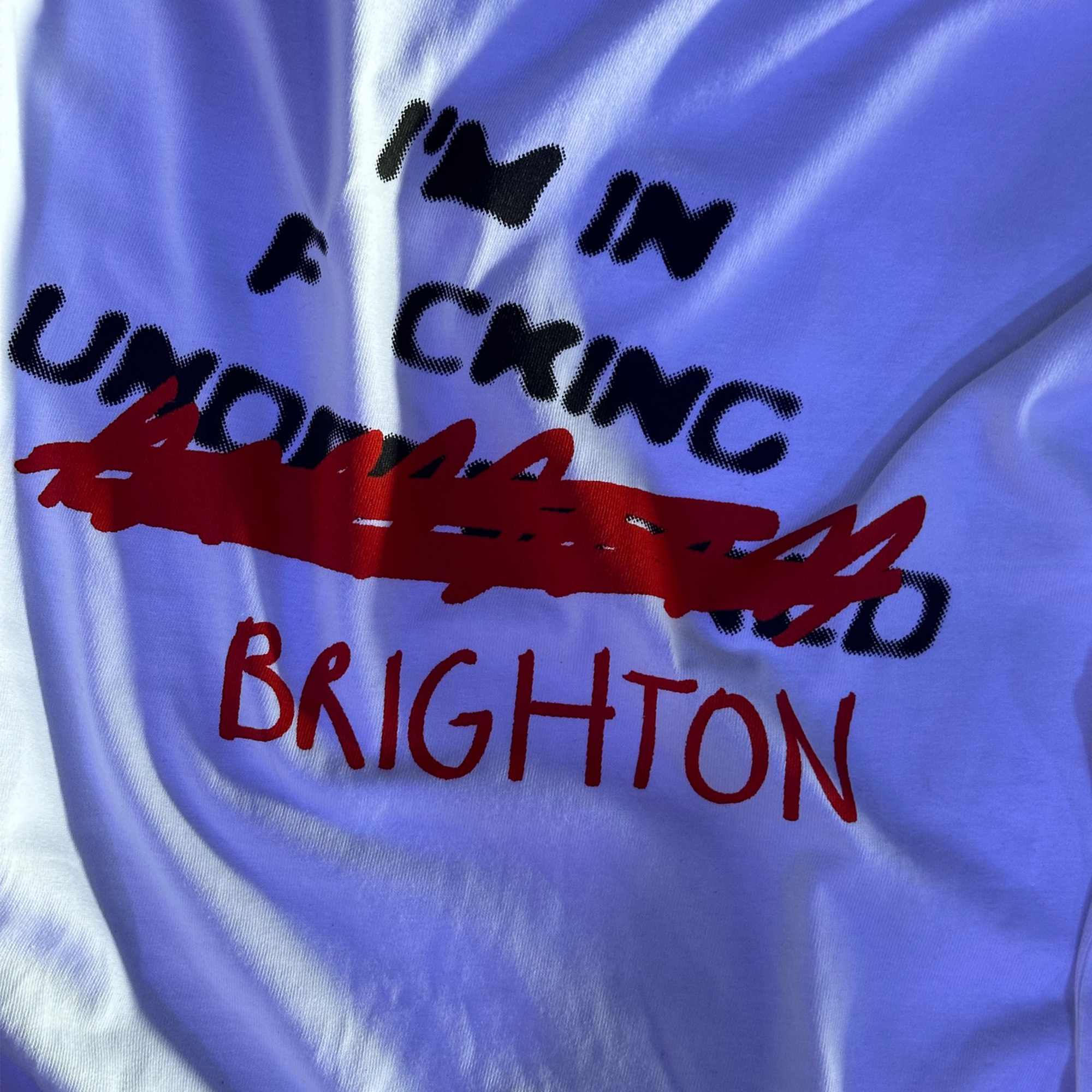 Underworld - F*cking Brighton T-Shirt (White)