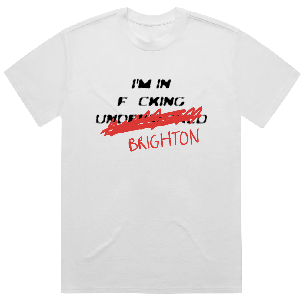 Underworld - F*cking Brighton T-Shirt (White)